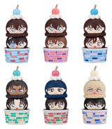 Detective Conan Tsumichen Stack up &amp; Change Mini Figures 8 cm Blind Box Assortment (6) (with gift)
