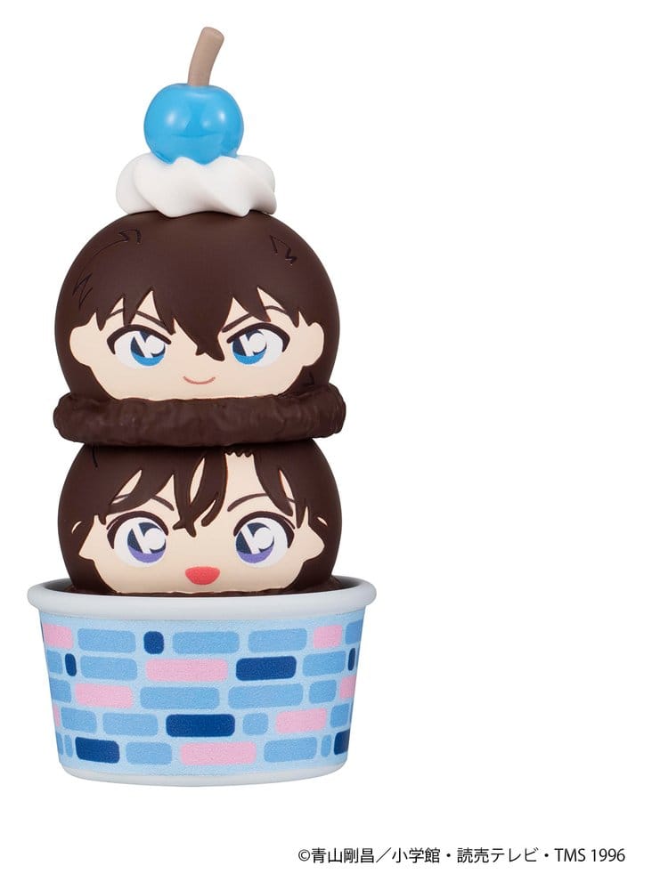 Detective Conan Tsumichen Stack up &amp; Change Mini Figures 8 cm Blind Box Assortment (6) (with gift)