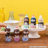 Detective Conan Tsumichen Stack up &amp; Change Mini Figures 8 cm Blind Box Assortment (6) (with gift)