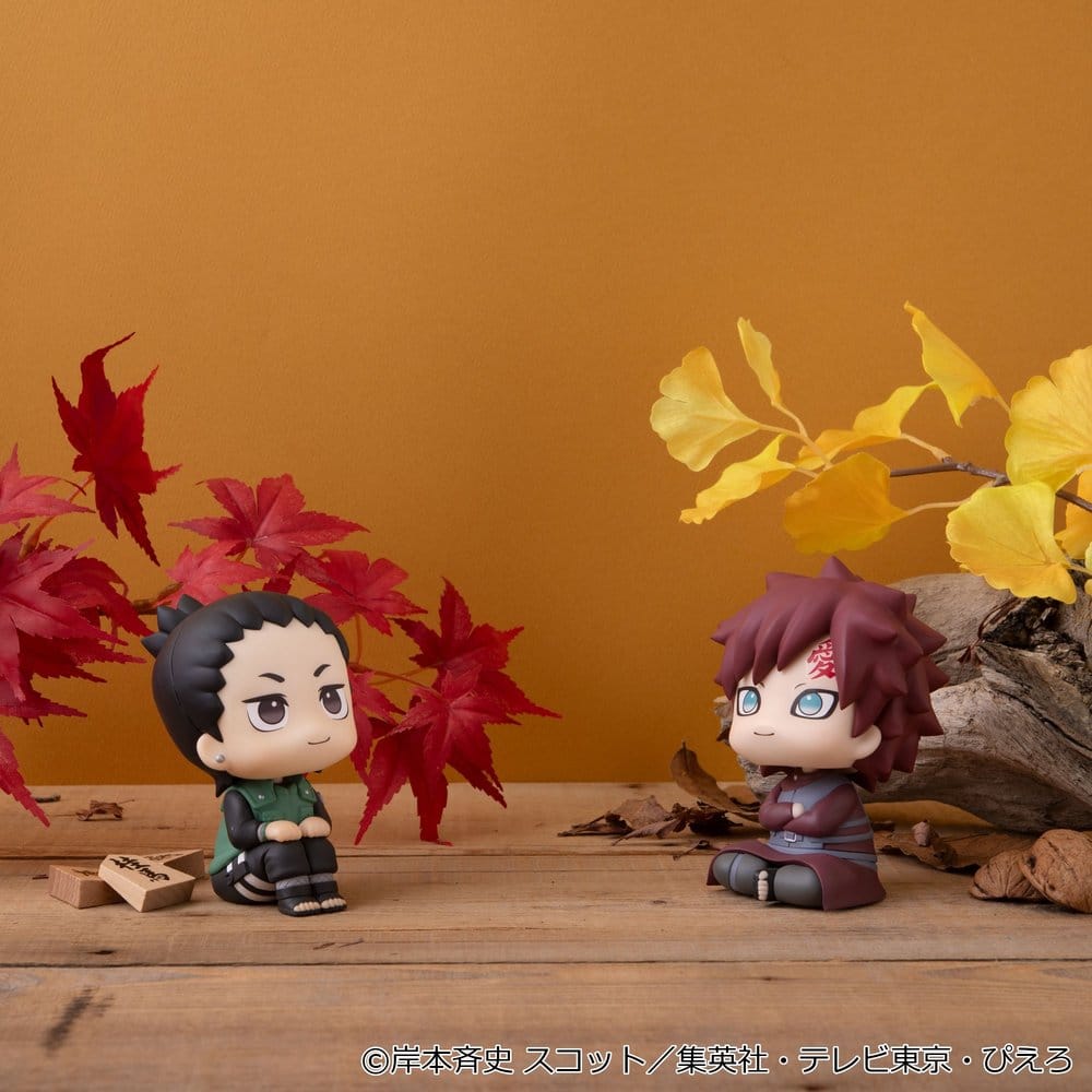 Naruto Shippuden Look Up PVC Figures 2-Pack Shikamaru Nara & Gaara Smile ver. 11 cm (with gift)