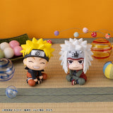 Naruto Shippuden Look Up PVC Figures 2-Pack Naruto Uzumaki Smile Ver. & Jiraiya 11 cm (with gift)