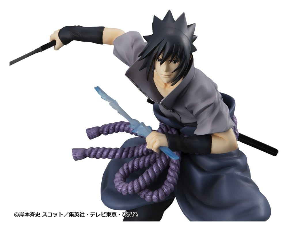 Naruto Shippuden G.E.M. Series PVC Figure Sasuke Uchiha Great Ninja War Ver. 23 cm (Repeat)