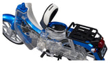 Honda Kaitanics Plastic Model Kit Super Cub 110 Glint Wave Blue Metalic