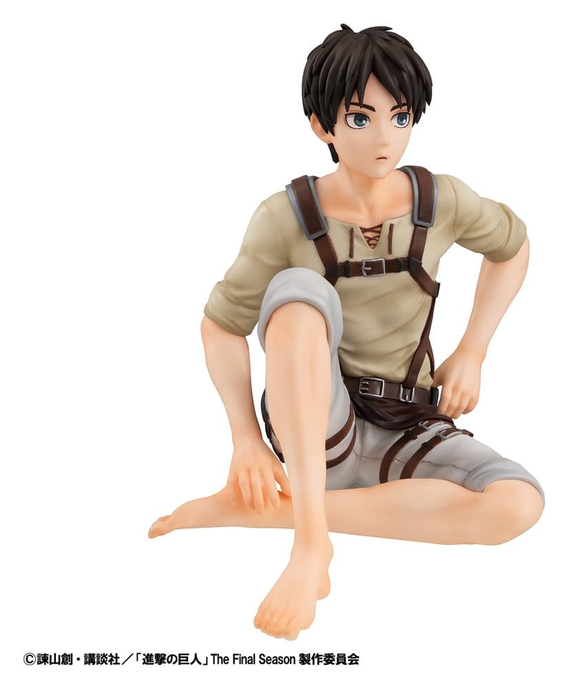 Attack on Titan G.E.M. Series PVC Figure Eren Yeager Palm Size 10 cm