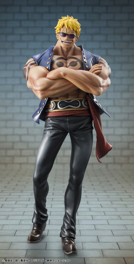 One Piece Portrait.Of.Pirates "Sailing Again" PVC Figure Bellamy the Hyena 25 cm (Limited Repeat)