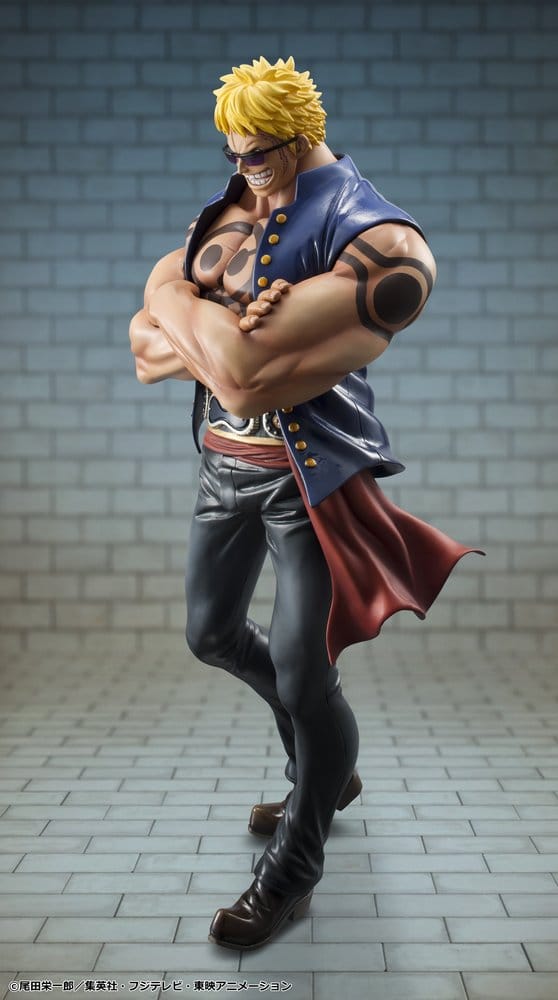 One Piece Portrait.Of.Pirates "Sailing Again" PVC Figure Bellamy the Hyena 25 cm (Limited Repeat)