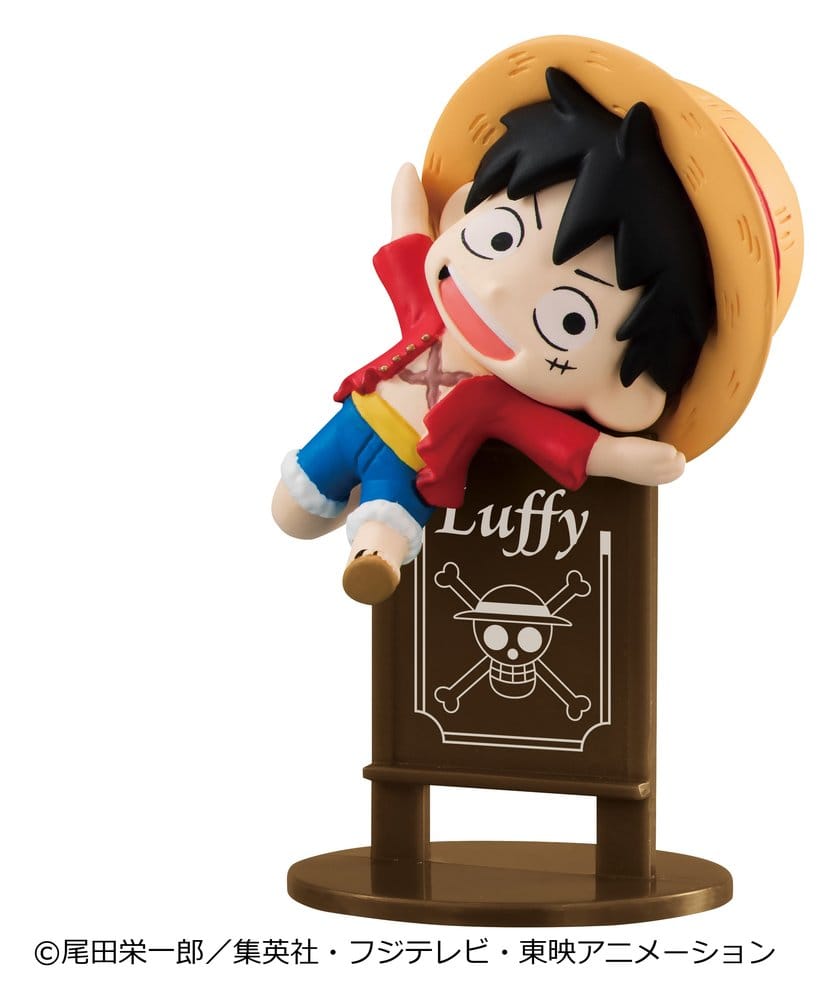 One Piece Ochatomo series Mini Figures Pirates Party 4 cm Blind Box Display (8) (Repeat)