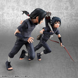 Naruto Shippuden G.E.M. Series PVC Figures 2-Pack Itachi Uchiha & Sasuke (Repeat)