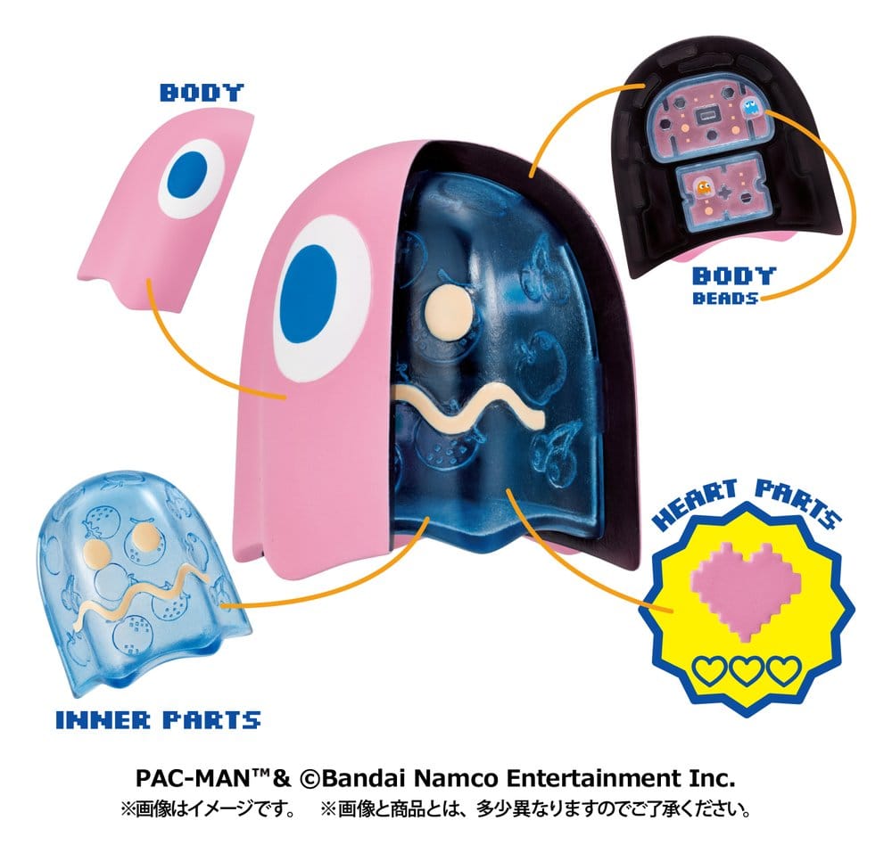Pac-Man Inside Fantasy Mini Figures 6 cm Blind Box Display (4)