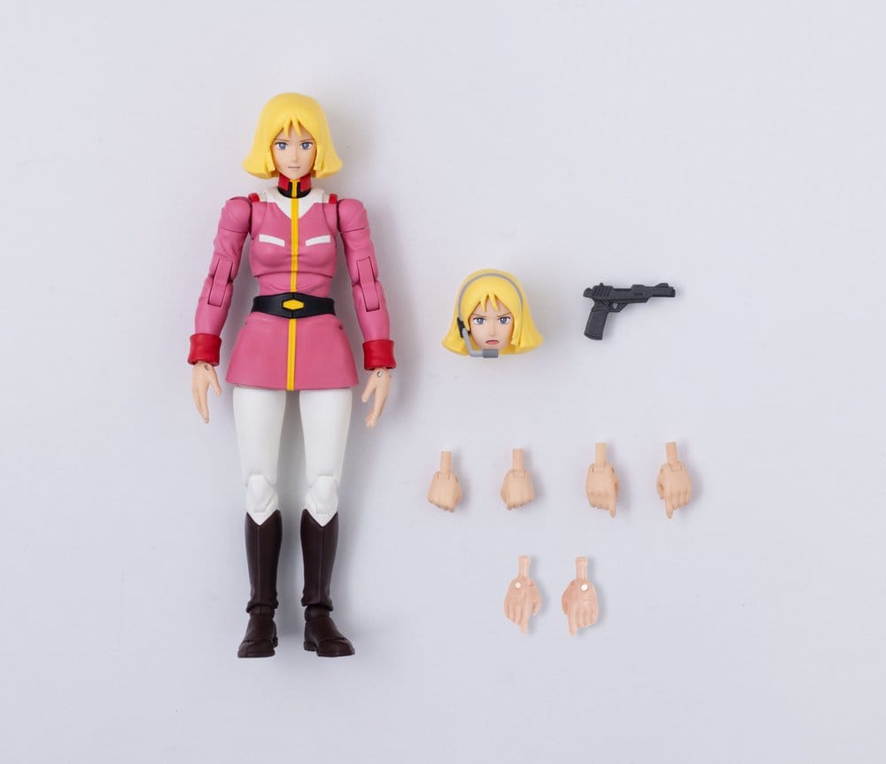 Mobile Suit Gundam G.M.G. Collection Action Figure Earth Federation Sayla Mass Uniform Ver. 10 cm