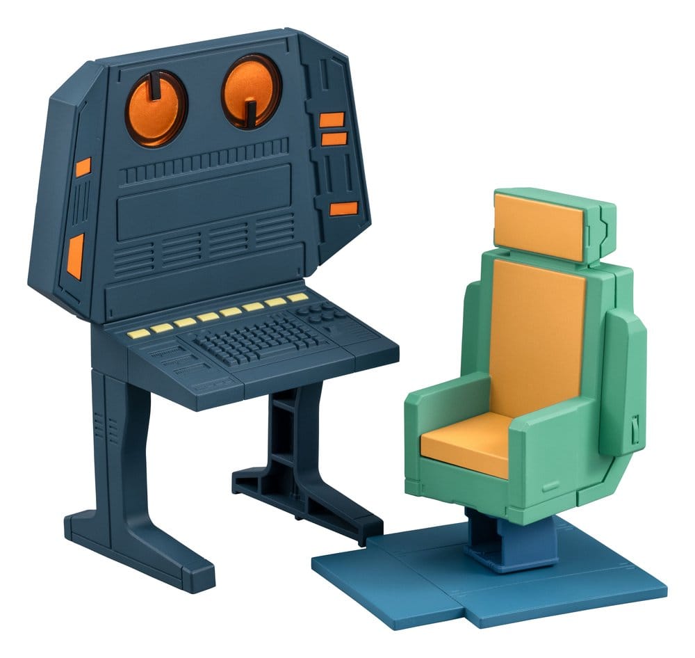 Mobile Suit Gundam G.M.G. Collection EX Diorama White Base Bridge Radio Operator Desk Set 10 cm (with gift)