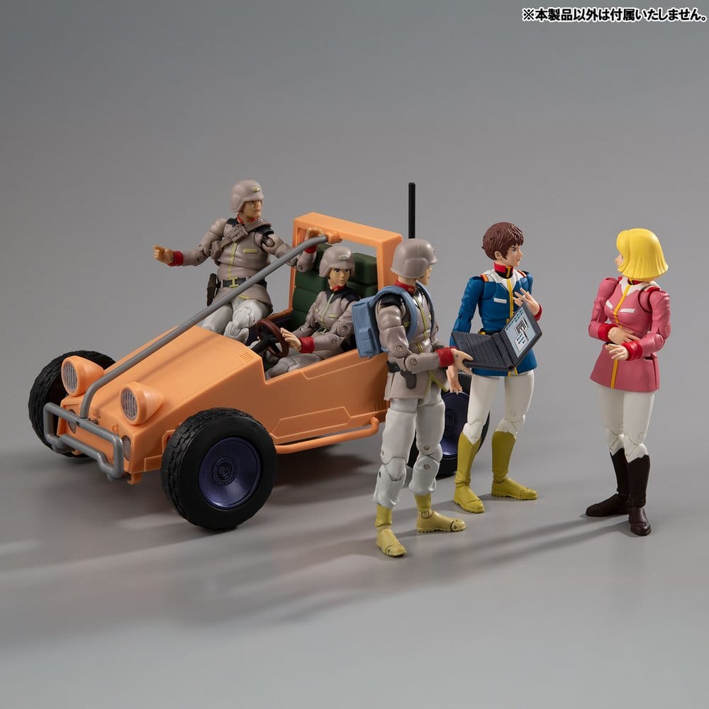 Mobile Suit Gundam G.M.G. Collection EX Diorama White Base Bridge Radio Operator Desk Set 10 cm (with gift)