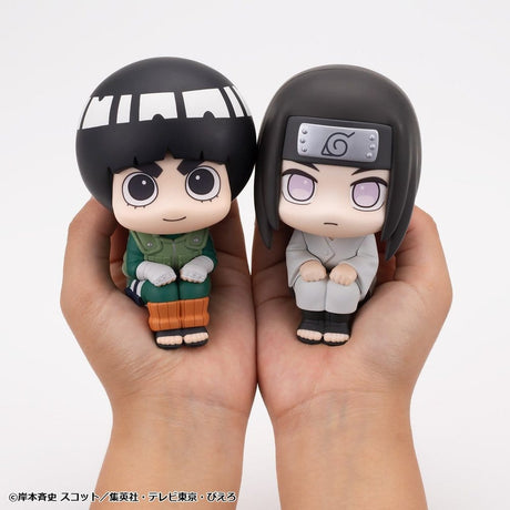 Naruto Shippuden Look Up PVC Figures 2-Pack Rock Lee & Neji Hyuga 11 cm (with gift)