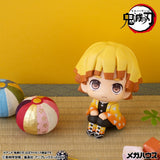 Demon Slayer: Kimetsu no Yaiba Look Up PVC Figures 2-Pack Zenitsu Agatsuma Grumpy Ver. & Kaigaku 11 cm (with gift)