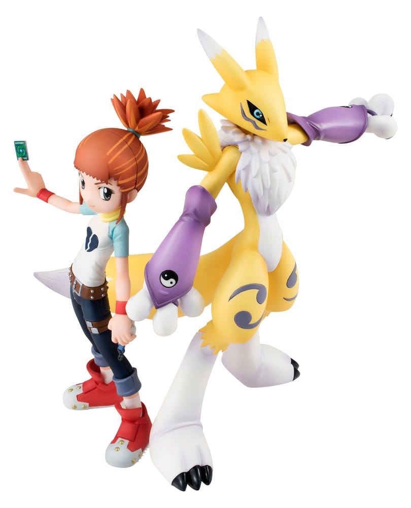 Digimon Tamers G.E.M. Series PVC Figure Renamon & Ruki Makino 13 cm (Repeat)