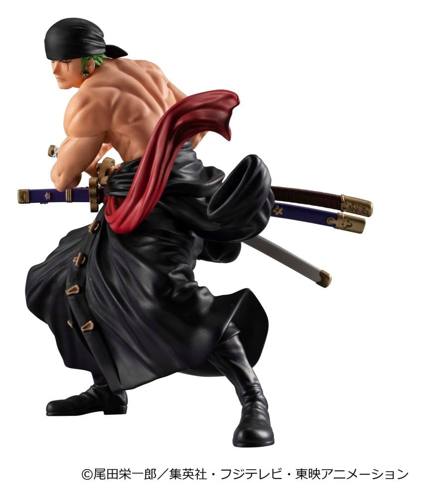 One Piece Wallstar PVC Figure Roronoa Zoro 9 cm