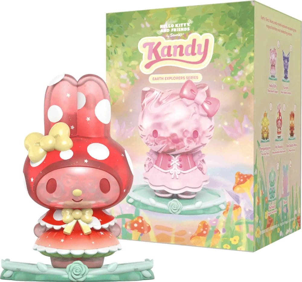 Sanrio Earth Explorer Series Kandy 4 inch Vinyl Figure Blind Box Display (6)