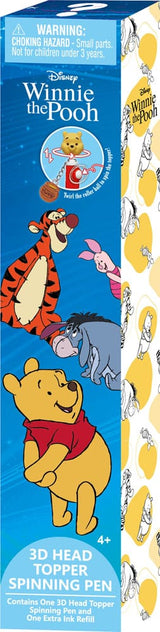 Winnie-the-Pooh 3D Head Topper Spinning Pen