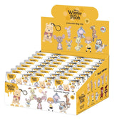Winnie the Pooh 100th Anniversary 3D PVC Bag Clips Series 78 Blind Bag Display (24) (Flocked)