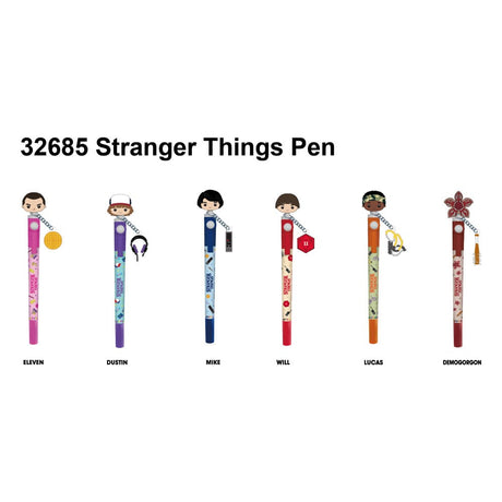 Stranger Things pen 3D Head Topper Spinning Pen