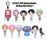 K-Pop Demon Hunter 3D PVC Bag Clips Series 1 Display (24)
