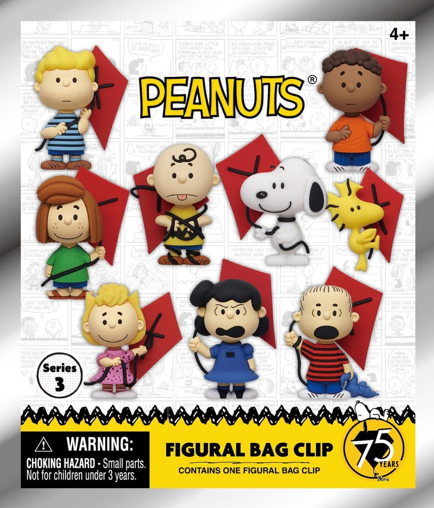 Snoopy 3D PVC Bag Clips Series 3 Blind Bag Display (24)