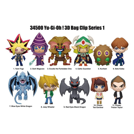 Yu-Gi-Oh! 3D PVC Bag Clips Series 1