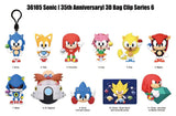 Sonic the Hedgehog 3D PVC Bag Clips Series 6 Display (24)