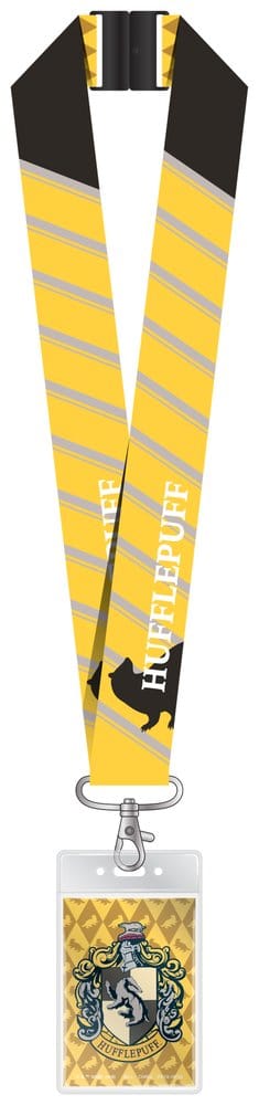 Harry Potter Deluxe Lanyard with Card Holder Hufflepuff