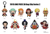One Piece 3D PVC Bag Clips Series 2 Display (24)