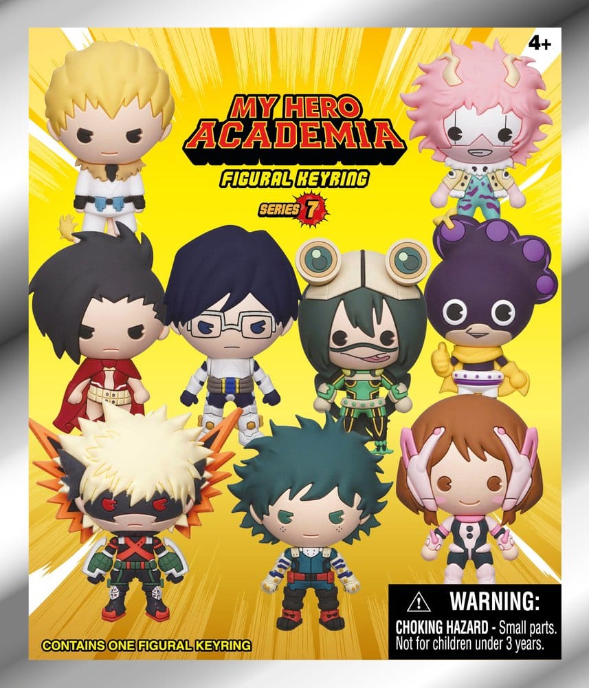 My Hero Academia 3D PVC Bag Clips Series 7 Display (24)