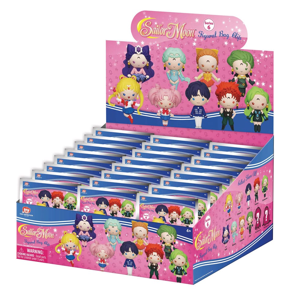 Sailor Moon 3D PVC Bag Clips Series 6