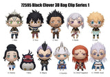Black Clover 3D PVC Bag Clips Serie 1 Display (24)