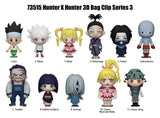 Hunter x Hunter 3D PVC Bag Clips Series 3 Display (24)