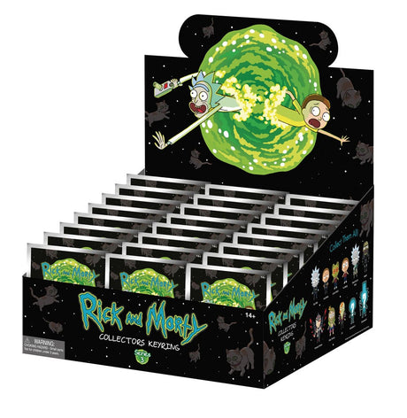 Rick and Morty PVC Bag Clips Series 3 Display (24)