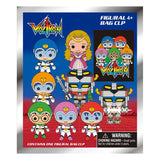 Voltron 3D PVC Bag Clips 40th Anniversary Display (24)