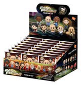 Fast & Furious 25th Anniversary 3D PVC Bag Clips Series 1 Blind Bag Display (24)