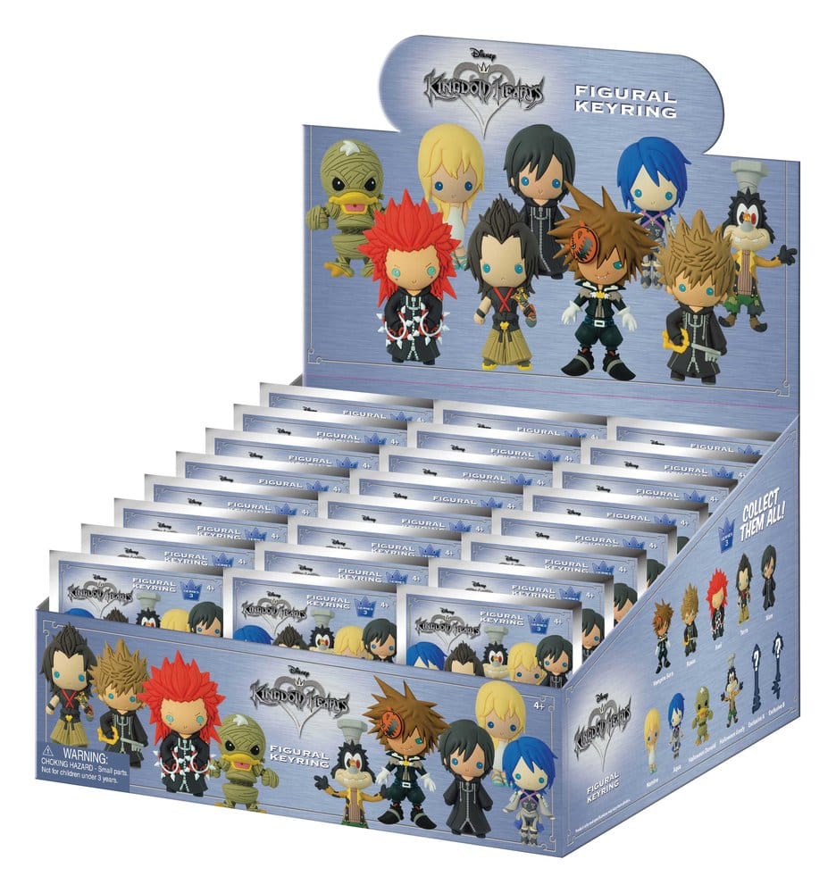 Kingdom Hearts 3D PVC Bag Clips Series 3 Display (24)