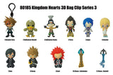 Kingdom Hearts 3D PVC Bag Clips Series 3 Display (24)