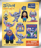 Lilo & Stitch Movie 3D Foam Bag Clips Series 63 Display (24)