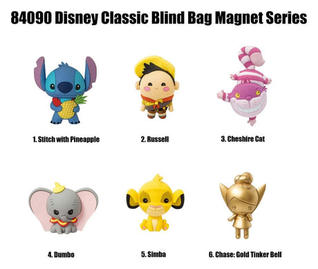 Disney Classic Magnets Blind Box Assortment Series 1 (12)