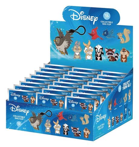 Disney 3D PVC Bag Clips Woodland Characters Series 76 Display (24)