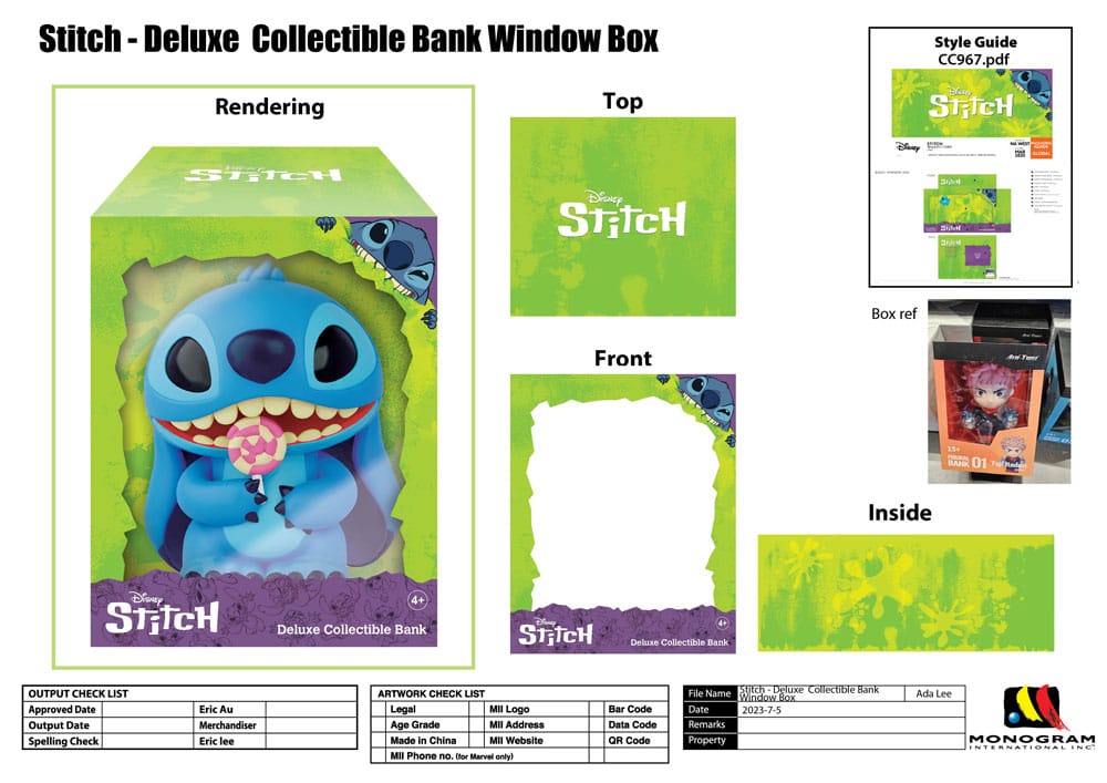 Lilo & Stitch Giant Deluxe Stitch 41 cm Figural Coin Bank