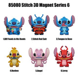 Lilo & Stitch 3D Magnets Stitch Series 6 Blind Pack Display (12)