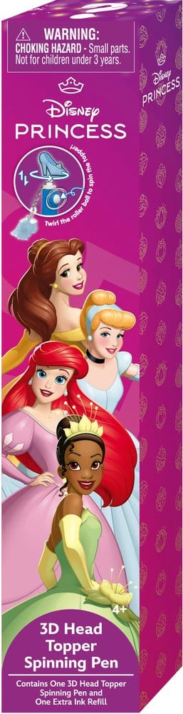 Princess 3D Head Topper Spinning Pen Display (16)