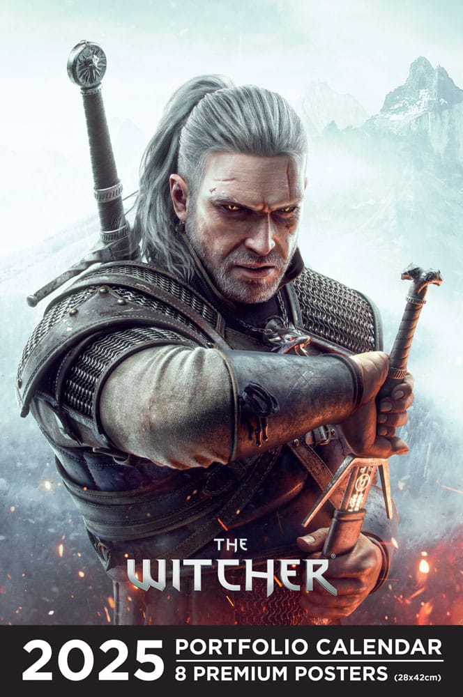 The Witcher 2025 Portfolio Calendar