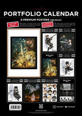 Attack on Titan 2025 Portfolio Calendar