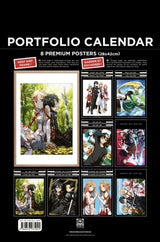 Sword Art Online 2025 Portfolio Calendar