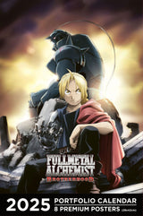 Fullmetal Alchemist 2025 Portfolio Calendar