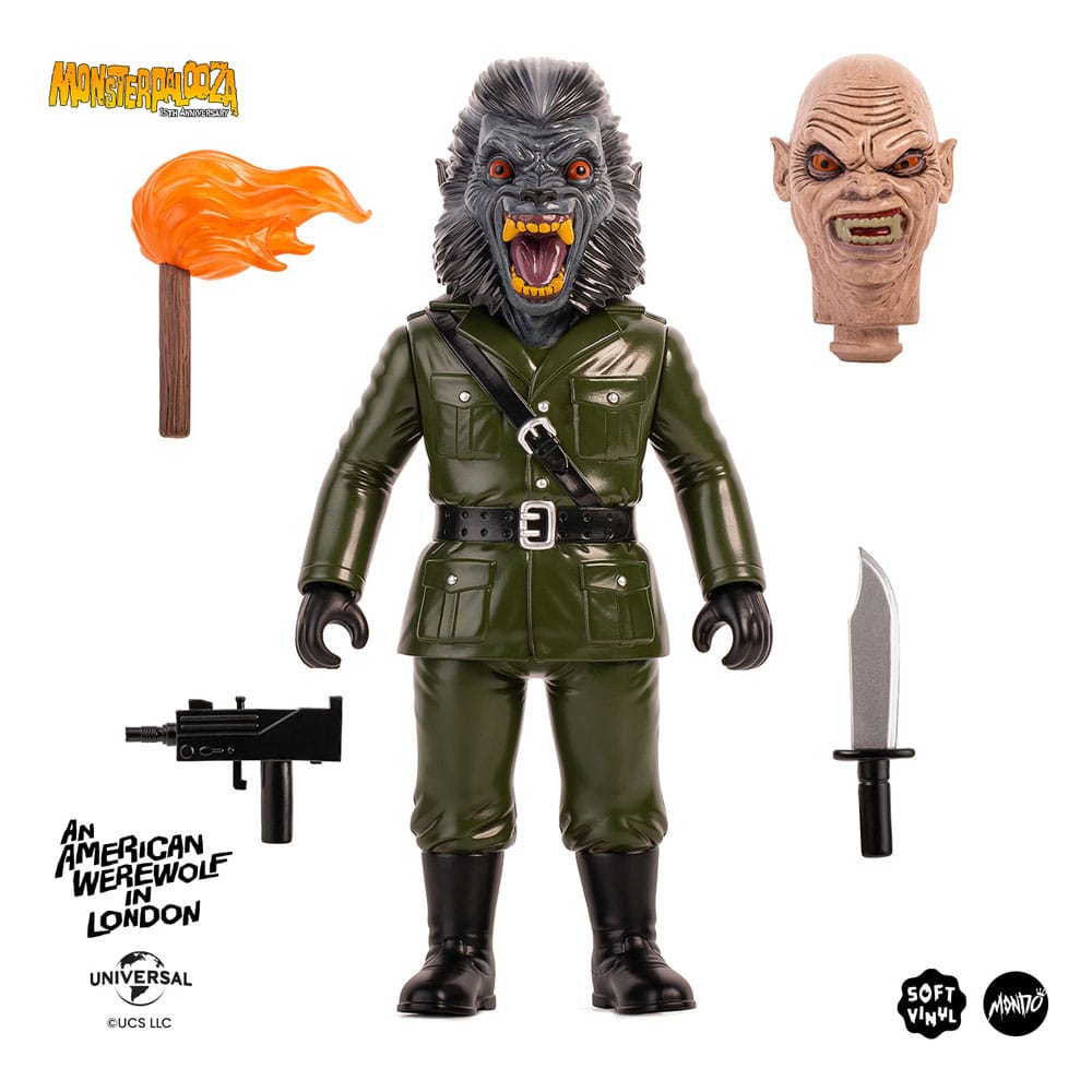 American Werewolf in London Nightmare Demon Werewolf 25 cm Soft Vinyl Figure